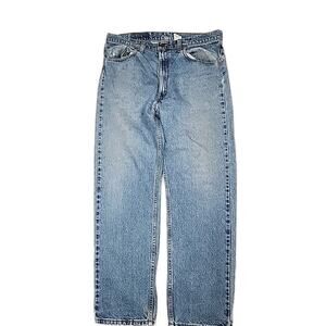 Vintage Levi's 505 0211 Light Wash Straight Leg Jeans 36 X 30 Made in USA